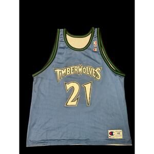 Timberwolves Garneet #21 jersey